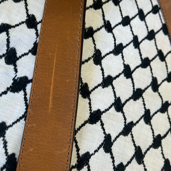 Cabela's Brown and Gold Leather Belt - Picture 6 of 9